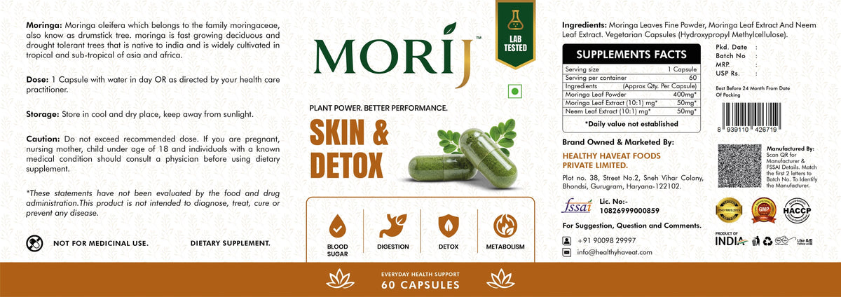 Skin & Detox Capsules